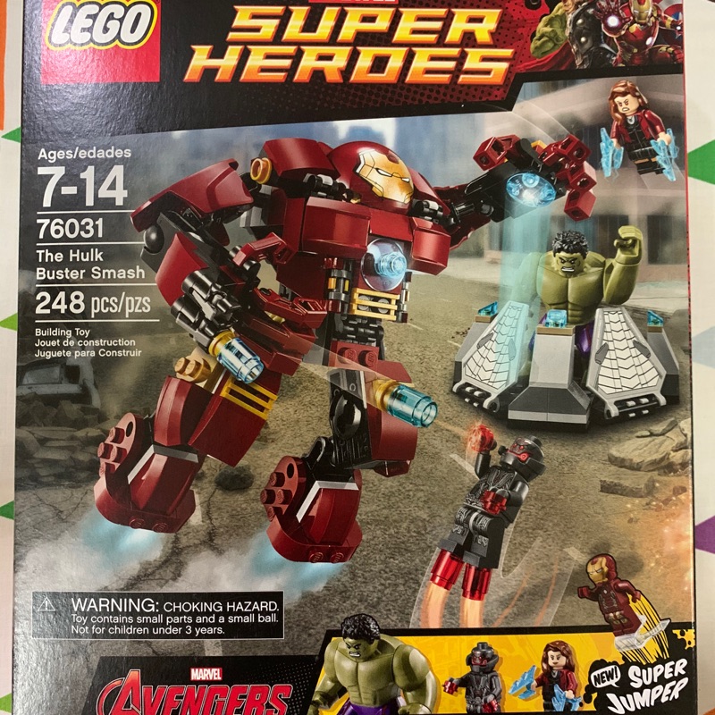 ［全新］樂高積木 LEGO SUPER HEROES系列 #76031 反浩克裝甲