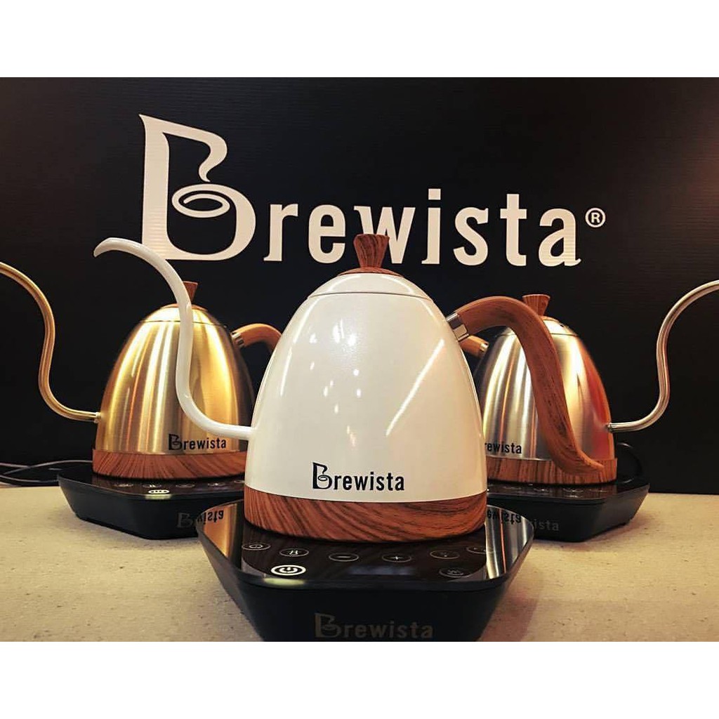 【免運】Brewista 1000ml  細長嘴可調溫不銹鋼 溫控壺 手沖壺 一年保固