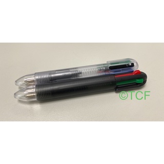 四色多功能原子筆 黑藍紅綠4色 小四色筆 本賣場雙頭鋼筆原子筆芯零件筆