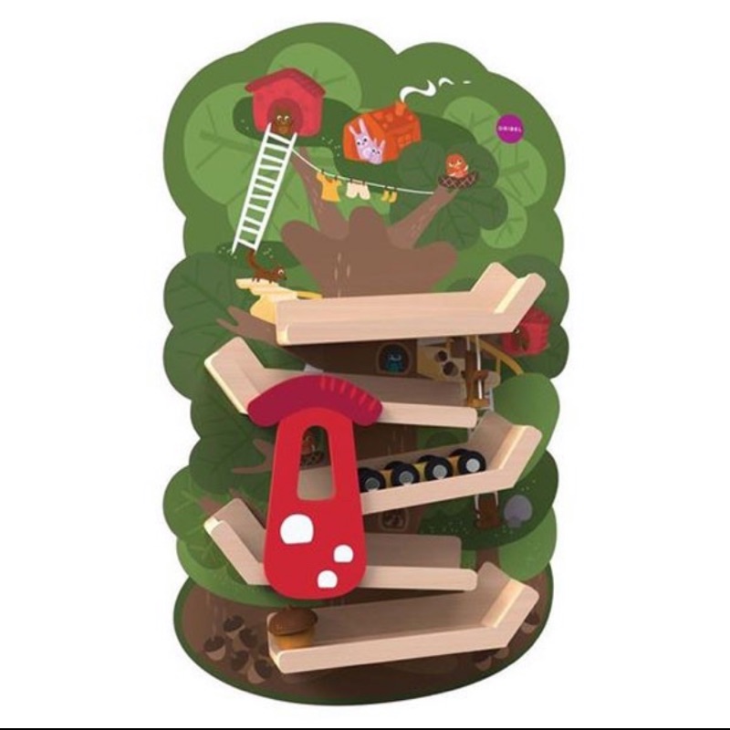 全新 Oribel vertiplay壁貼玩具-Tree Top Adventure 森林溜滑梯