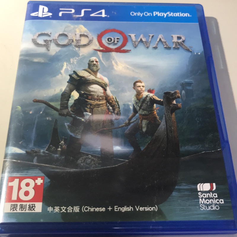 PS4 戰神 god of war 9.9成新 （含特典）僅進光碟機一次