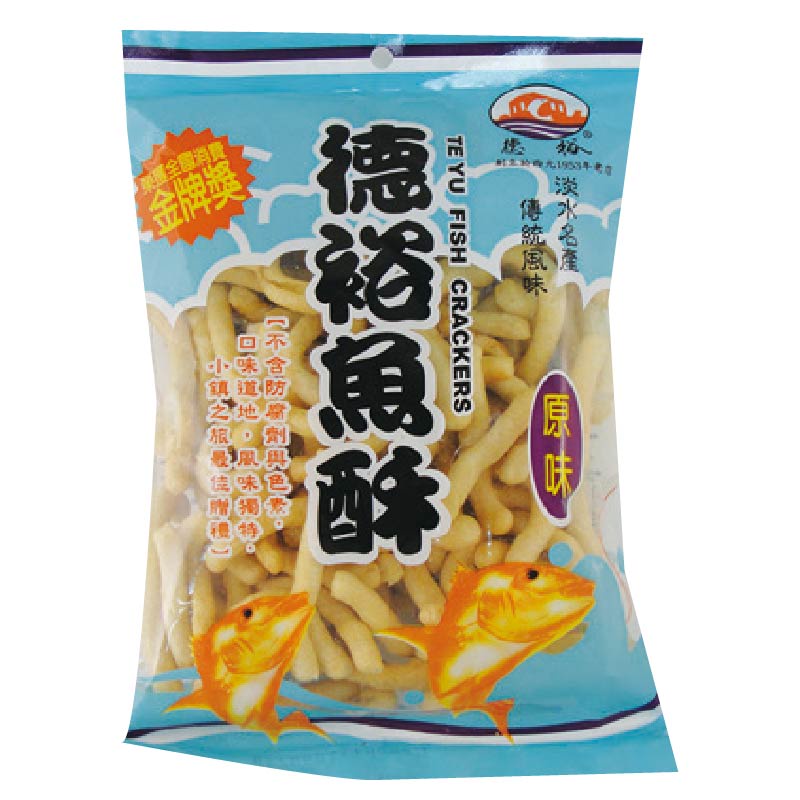 德裕魚酥(原味)150g克 x 1【家樂福】
