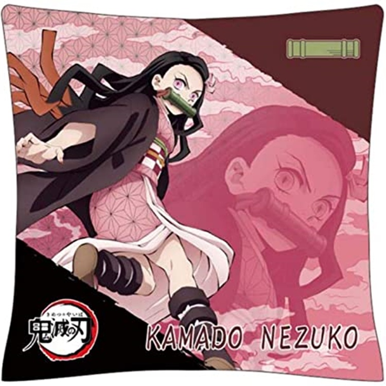 又敗家日本BANDAI萬代鬼滅之刃抱枕椅靠墊チェアカバークッションKY-CC-KN竈門禰豆子枕頭靠枕kcompany坐墊