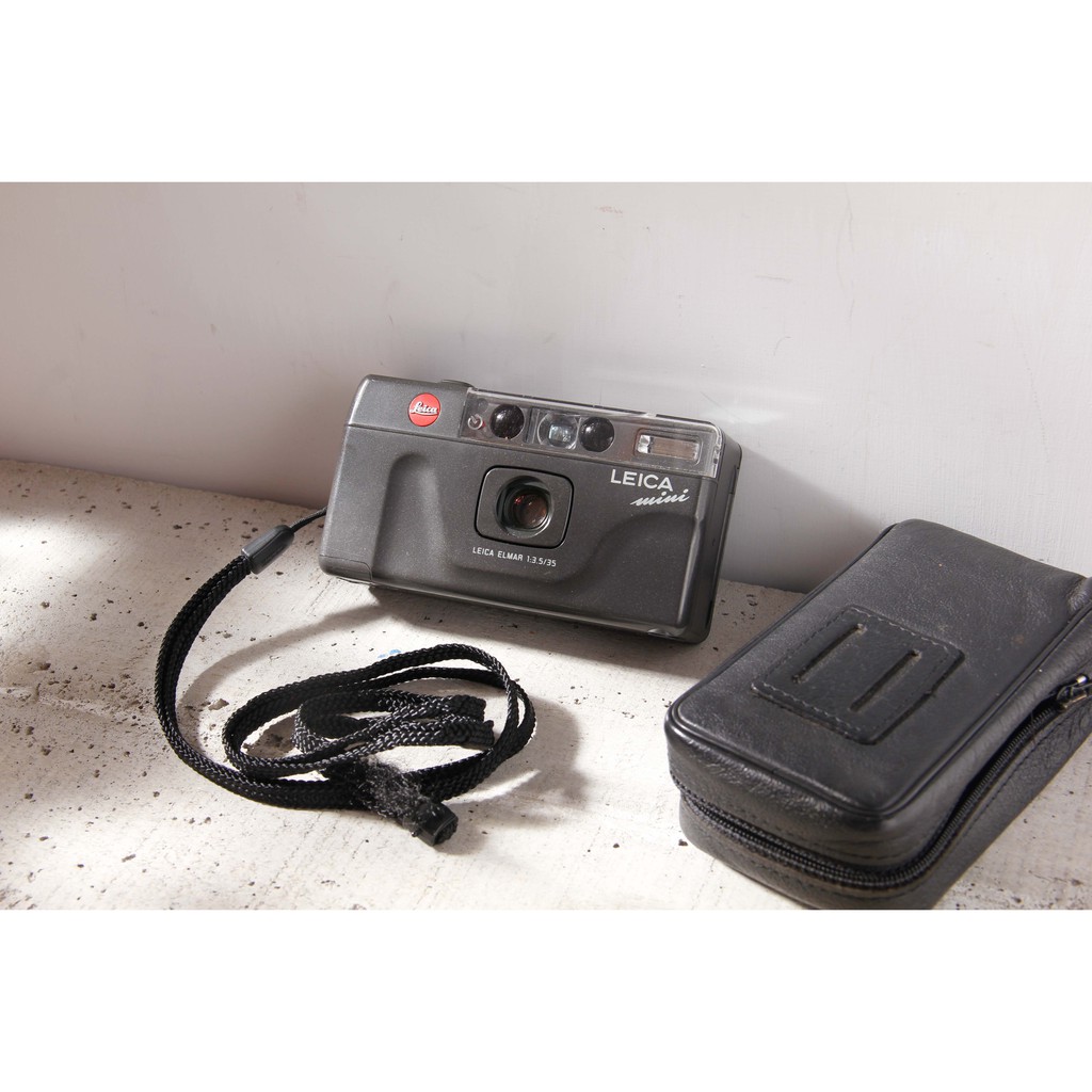 【星期天古董相機】Leica mini 35mm F3.5 傻瓜底片機 黑色