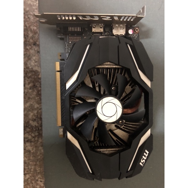 （二手）msi微星GTX1060 3G OCV1 非礦卡單純玩遊戲 功能正常 6pin供電（過保）