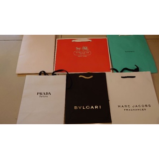 名牌紙袋tiffany.coach.prada.bvlgari.valentino.sisley植村秀sk2.three