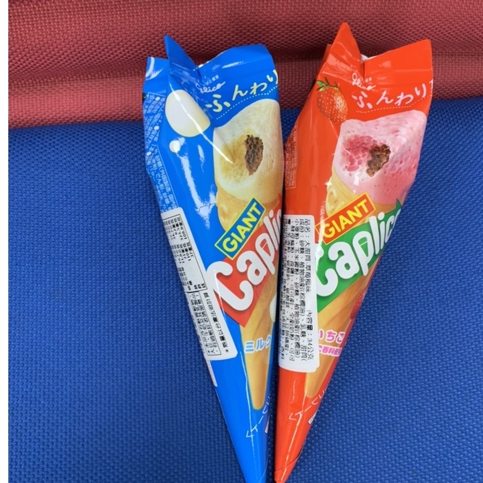 (特價) 日本 固力果 巨人甜筒餅乾 草莓/香草