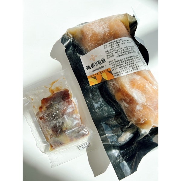 團購 冷凍食品 雙林玉米雞捲捲油雞腿(熟凍/解凍即食)