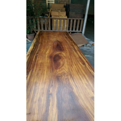 【木品覺】 非洲 綠心檀(奧坎) 原木 桌板 餐桌 超硬木  出清大特價
