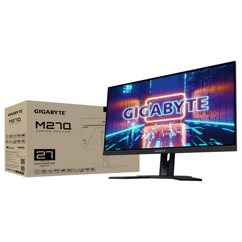 Gigabyte 技嘉 M27Q 27型 2K(rev.2.0)電競螢幕顯示器 全新公司貨 廠商直送