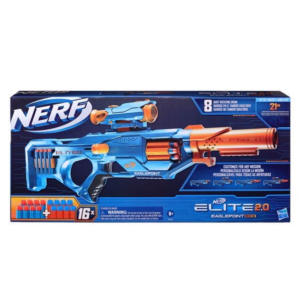 【孩之寶Hasbro】NERF 菁英系列   鷹眼突擊RD-8射擊器 F0424SA00