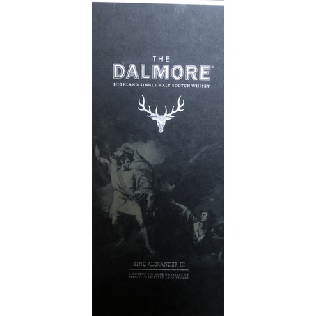 The Dalmore 大摩 亞歷山大三世 單一麥芽威士忌（不含酒瓶）空酒盒 收納盒 收藏品