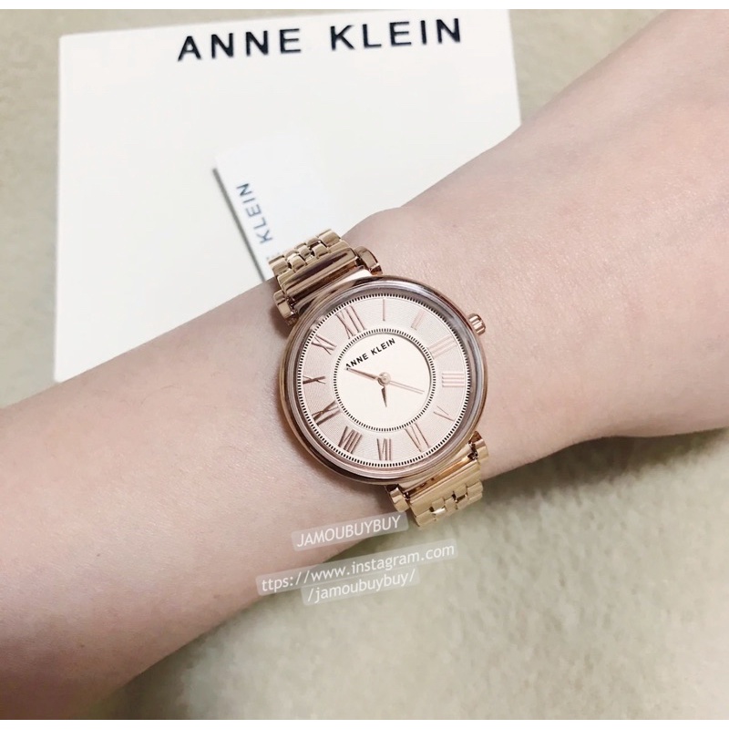 現貨🤖美國正品 Anne Klein AK 玫瑰金手錶