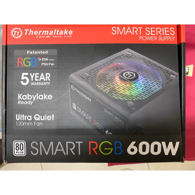 TT Smart RGB 600W電源供應器 良品 無惡超