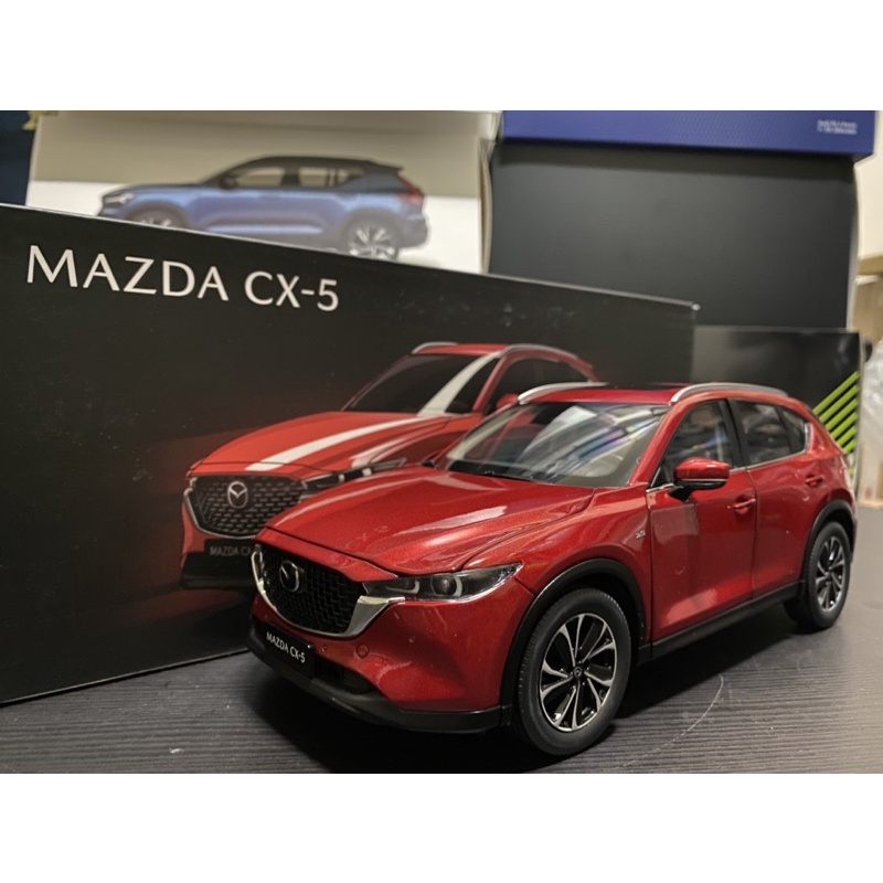 【E.M.C】1:18 1/18 原廠 馬自達 Mazda CX-5 2022 小改款 金屬模型車