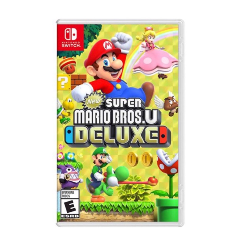 Switch 瑪利歐U Mario Bros.U 中文版 9成新