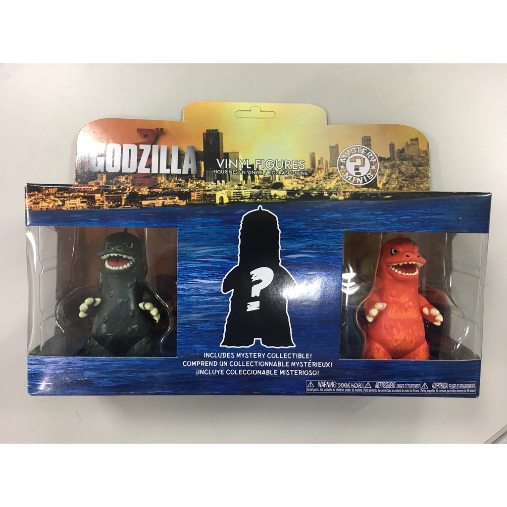 胖喬代購 FUNKO VINYL PX MYSTERY MINI GODZILLA 哥吉拉 3入 全新未拆