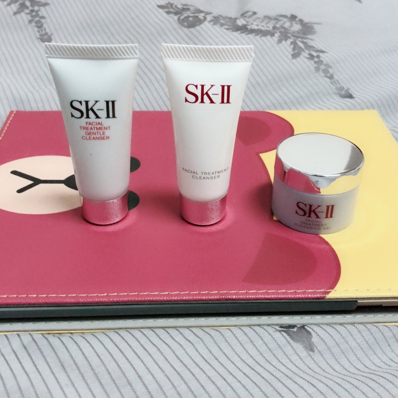 專櫃正品～SK2 SK-II 洗面乳20g+卸妝蜜15g 旅行組（免運費）
