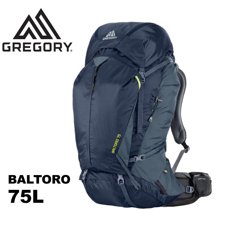 GREGORY 美國 BALTORO 75 M 登山背包《海軍藍》75L/65780/雙肩背包/後背包/悠遊山水