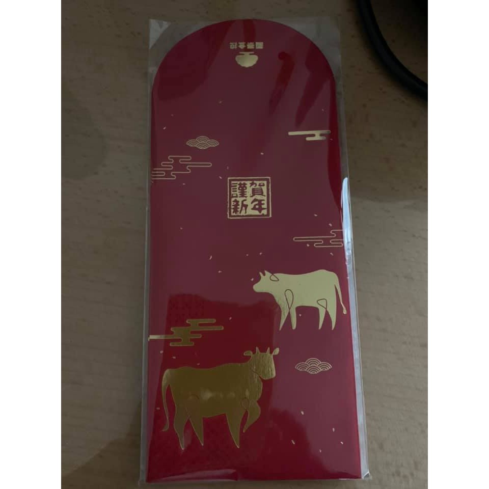 國泰金控牛年紅包袋7入一組