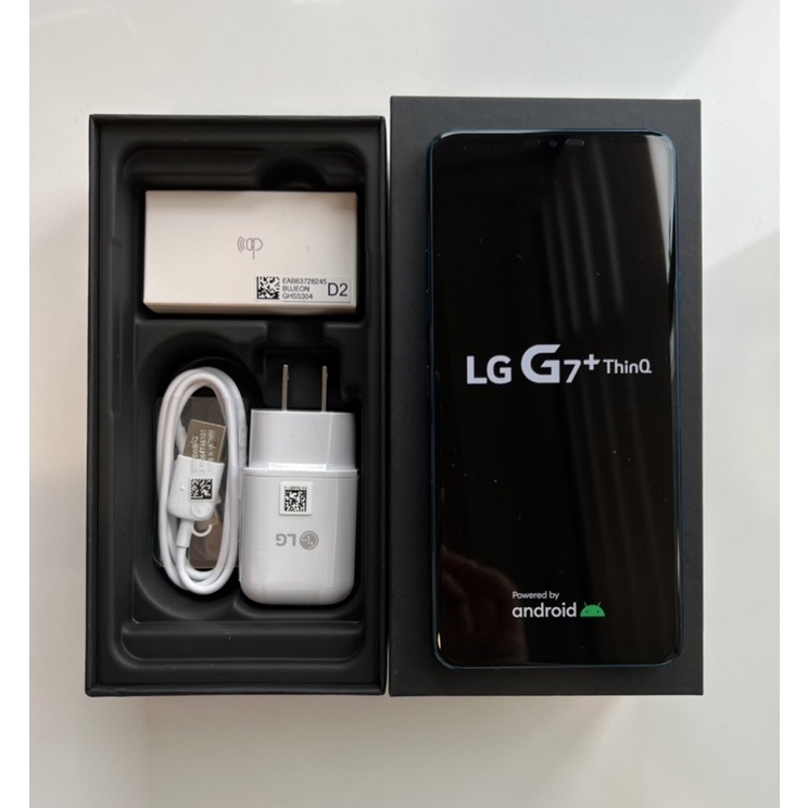 LG 雙卡版完美二手機~ G7 ThinQ G7+ 原廠購買台版 128g