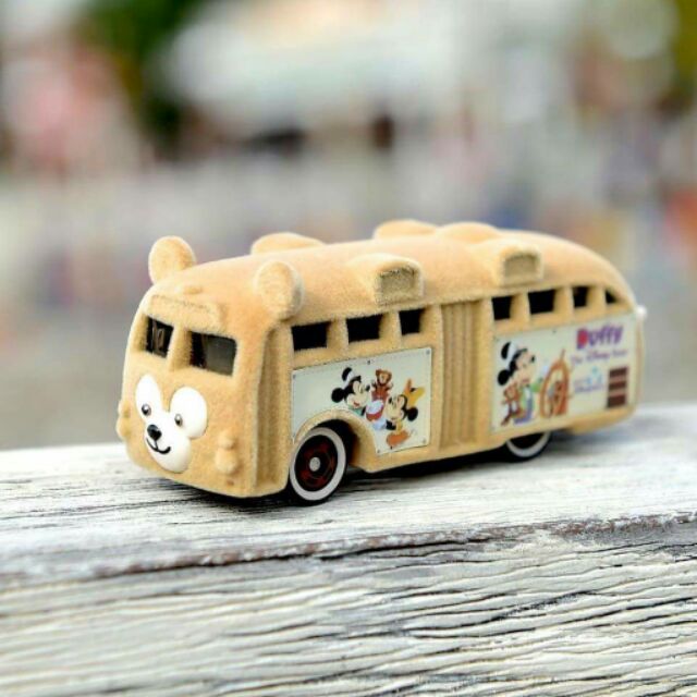 日本東京海洋迪士尼限定販售達菲熊巴士Tomica小車