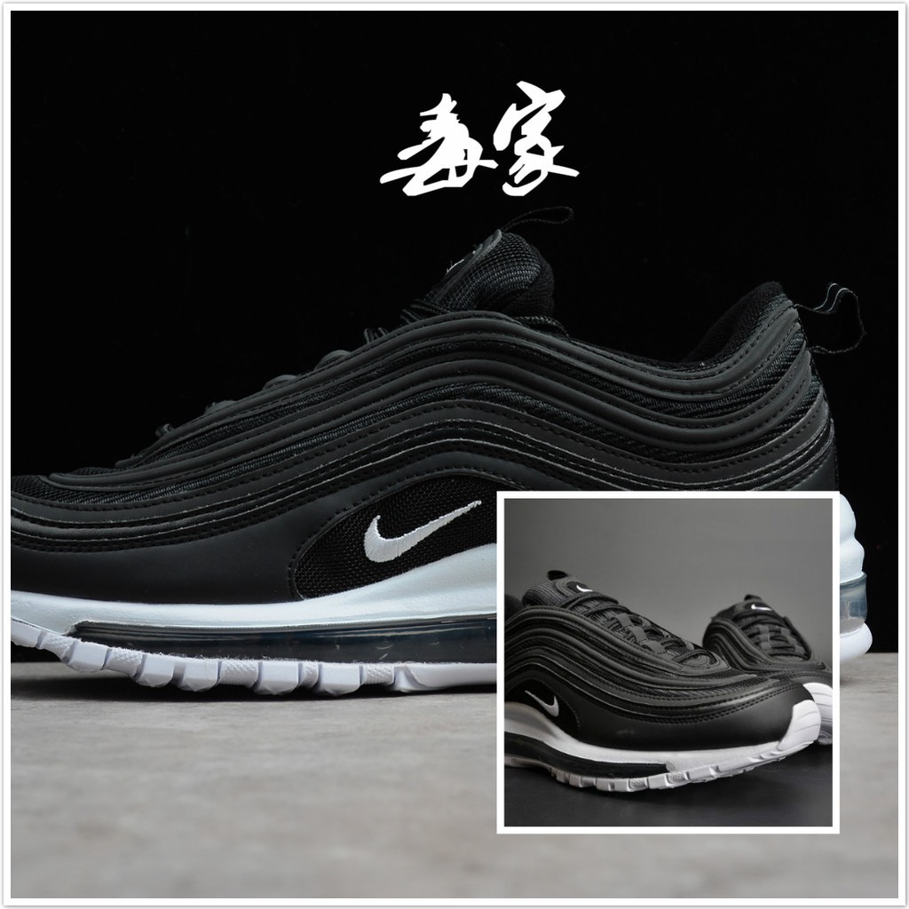 ⭐️毒家蒐藏⭐️ Nike Air Max 97 黑彈 黑 白 黑白 氣墊  慢跑 男女鞋