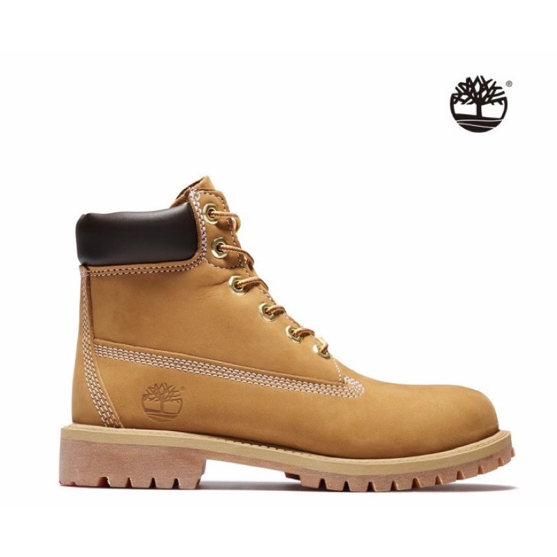 【Timberland】童款小麥黃經典防水6吋靴(12909713)