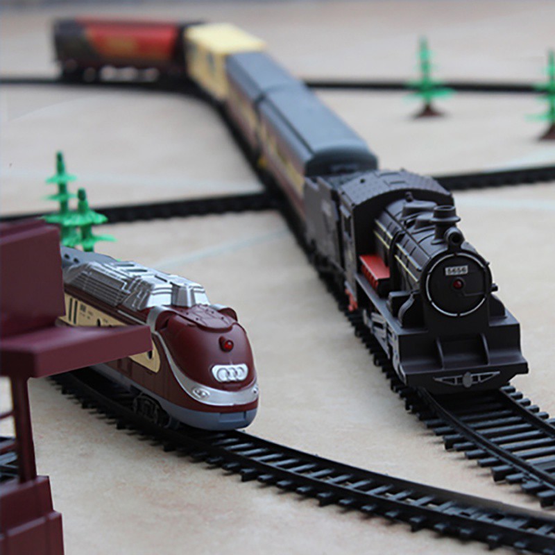 《台灣現貨》【充電版】托馬斯火車玩具 超長9.4米軌道 電動仿真模型套裝 軌道車玩具