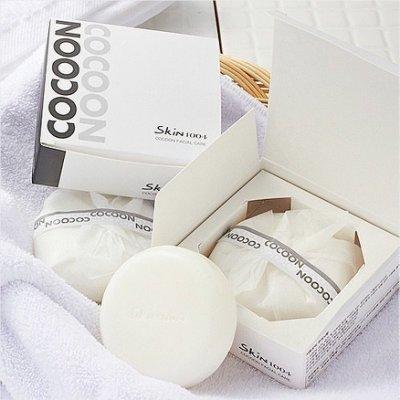 韓國Skin1004 天然蠶絲蛋白深層毛孔潔面皂（附發泡網） 85g