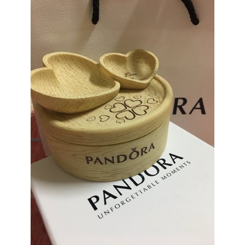 pandora 潘朵拉 珠寶盒 音樂盒 陶瓷 聖誕節