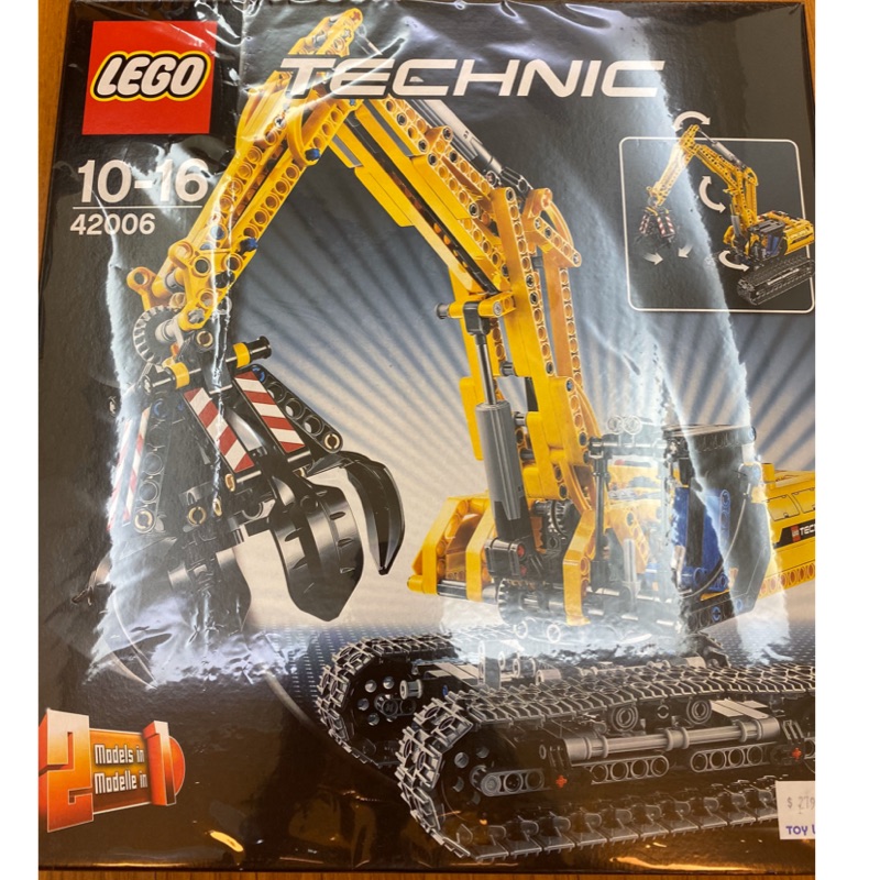 LEGO 樂高 Technic 科技系列 42006 Excavator 挖掘機