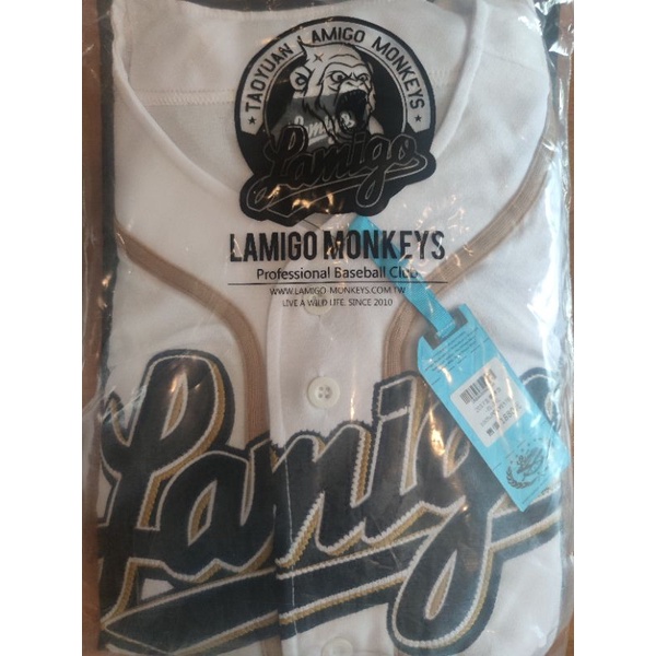 2017 Lamigo monkeys 球迷版主場球衣