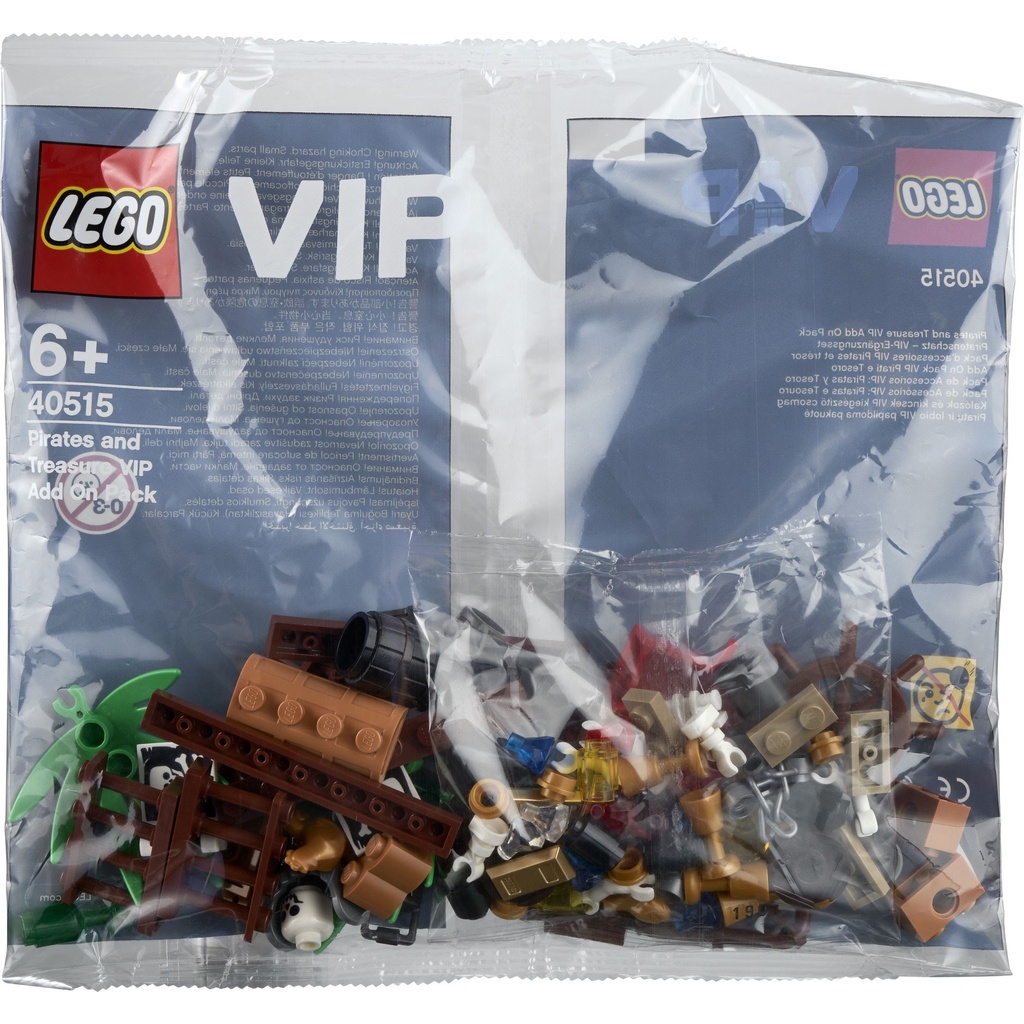 【群樂】袋裝 LEGO 40515	Pirates and Treasure VIP Add On Pack