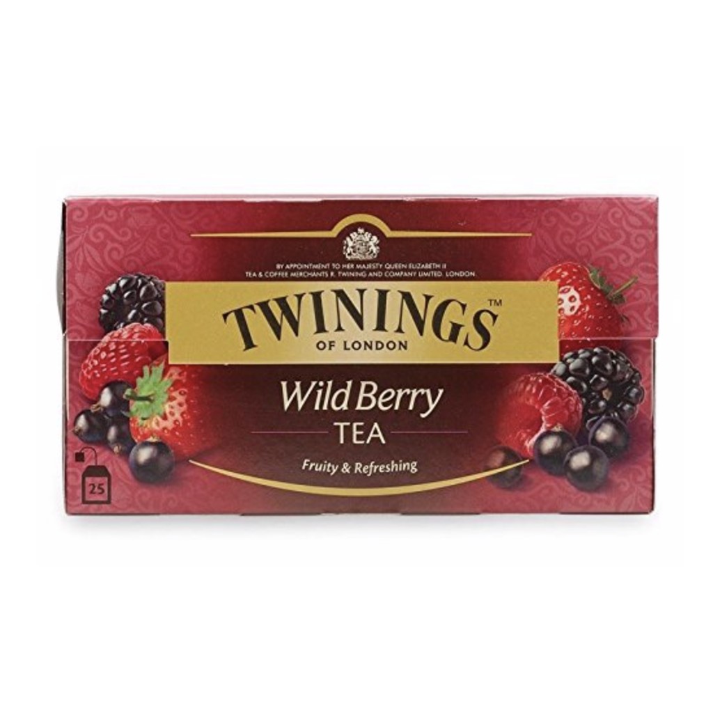 英國TWININGS 唐寧茶 綜合野莓茶 Wild Berry Tea 每盒25包入獨立包裝