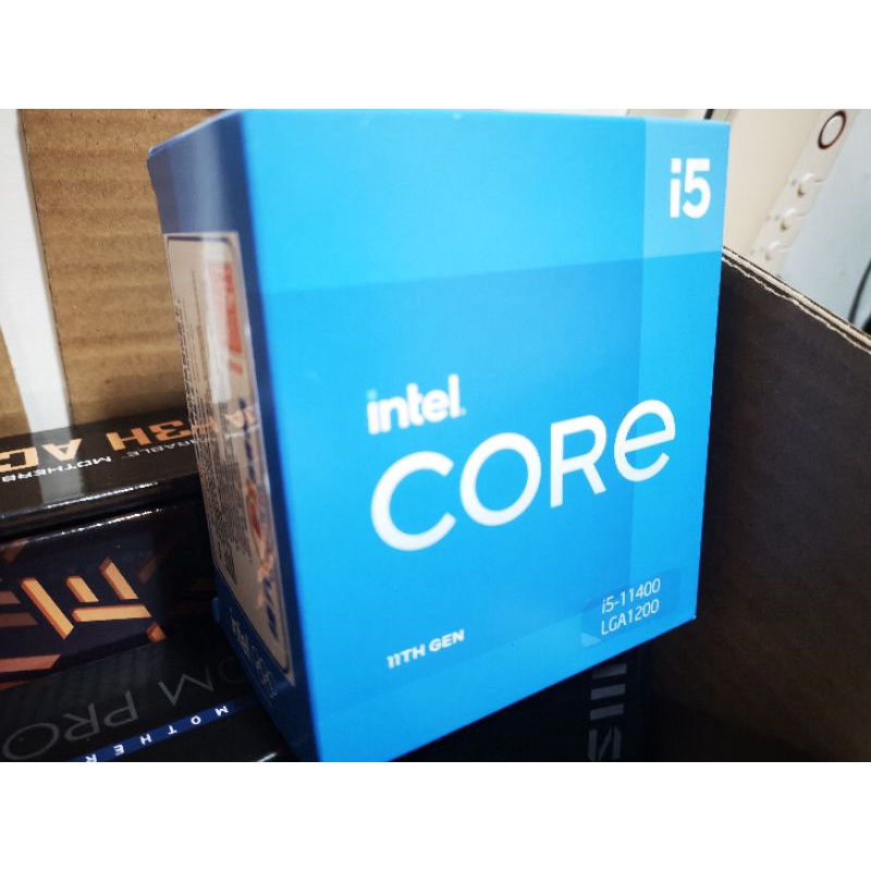 Intel i5-11400【6核/12緒】2.6GHz(↑4.4G)/12M/UHD730/65W【代理盒裝】