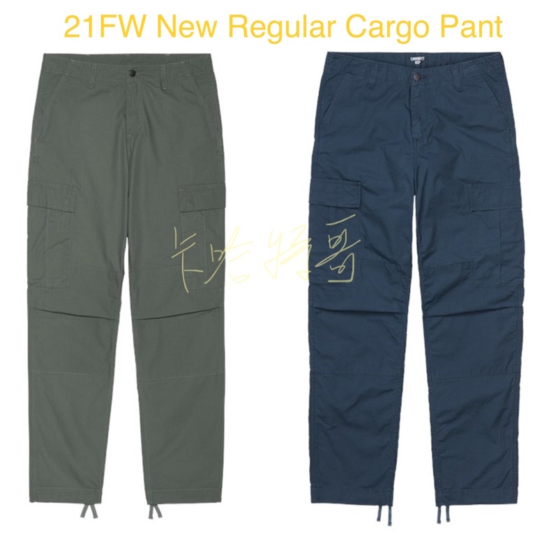 11/6》台灣公司貨21FW Carhartt WIP Regular Cargo Pant 六口袋工作褲寬版
