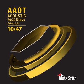 BlackSmith 民謠吉他弦 AABR1047 碳纖維 AAOT 厚包膜 黃銅 韓國品牌【黃石樂器】