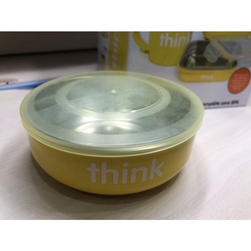 thinkbaby 不鏽鋼餐具 寶貝碗 全新