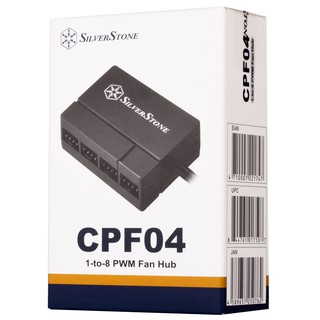 銀欣SilverStone SST-CPF04 1對8 PWM 4pin 風扇集線器 廠商直送