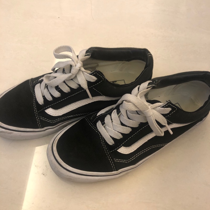 Vans黑色 二手24.5