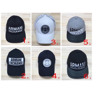 【麋鹿巴士】AX ARMANI EXCHANGE 經典LOGO 帽子