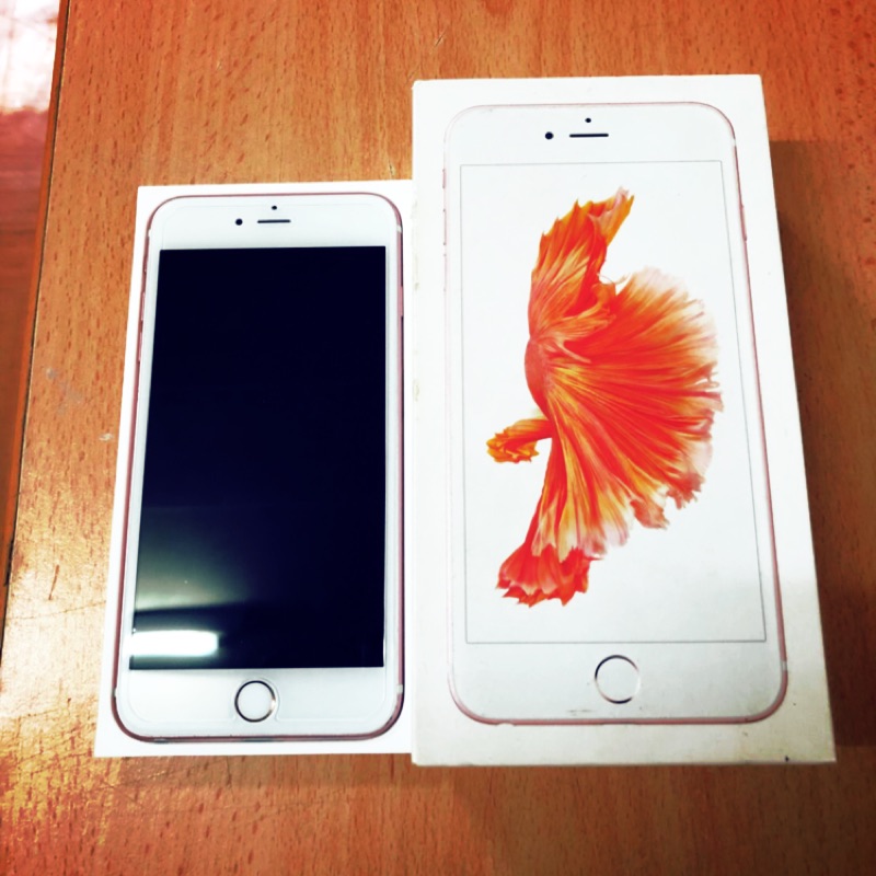iPhone6s Plus 64G 玫瑰金 去年六月購買 女用機 二手中古