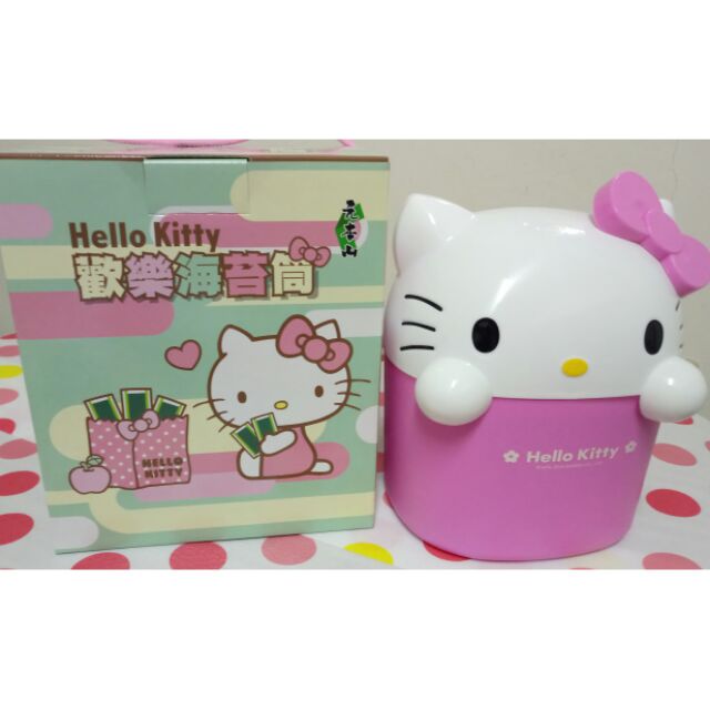 Hello Kitty歡樂海苔桶 (甜心粉）