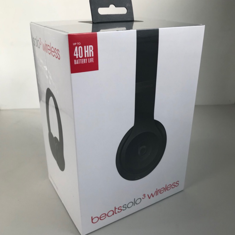 （全新）Beats Solo3 Wireless 頭戴式 無線藍牙耳機 - 霧黑色