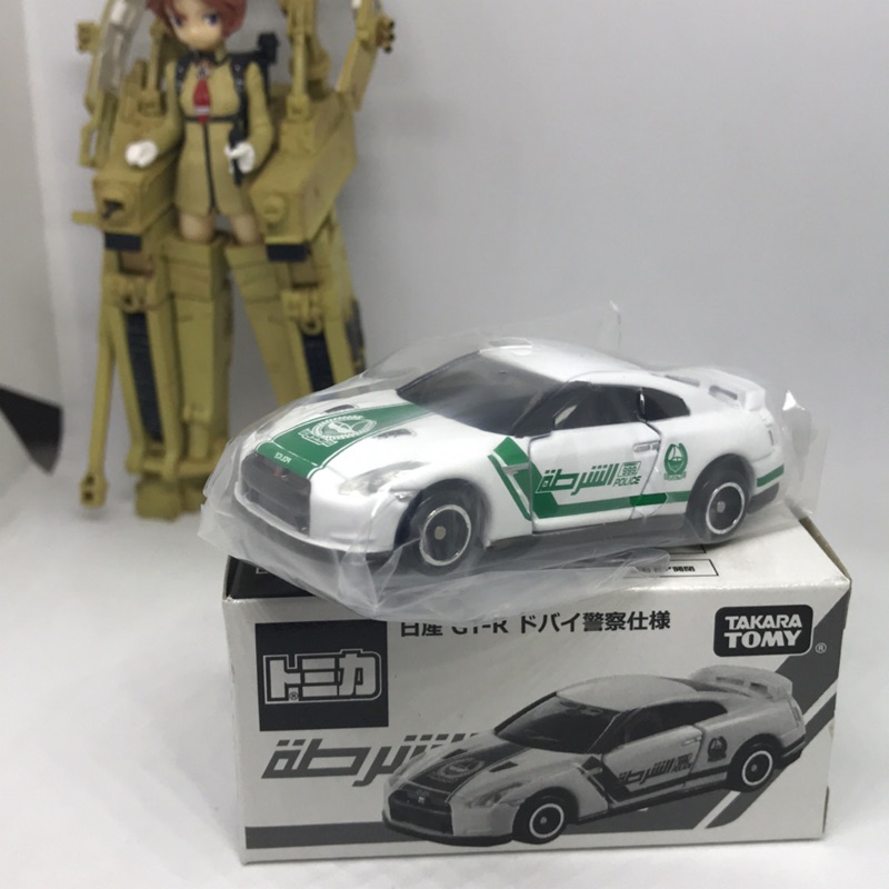 （姆仔fun玩具）多美 TOMICA GTR 警察 警車 限定 特注 NISSAN 日產  R35 杜拜 警察車