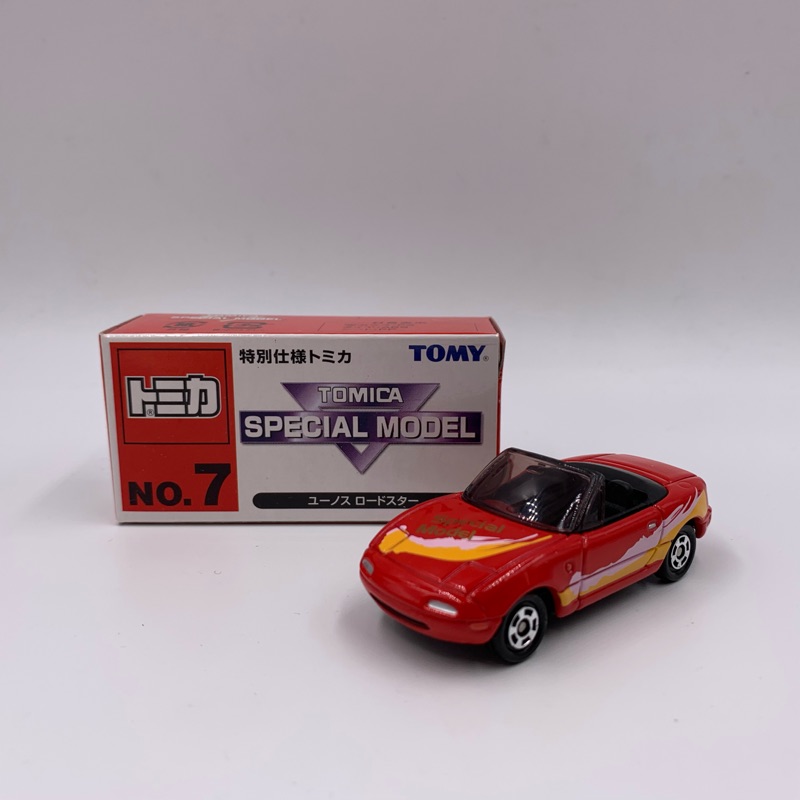 Tomica TSM No.7 EUNOS ROADSTER 舊藍標