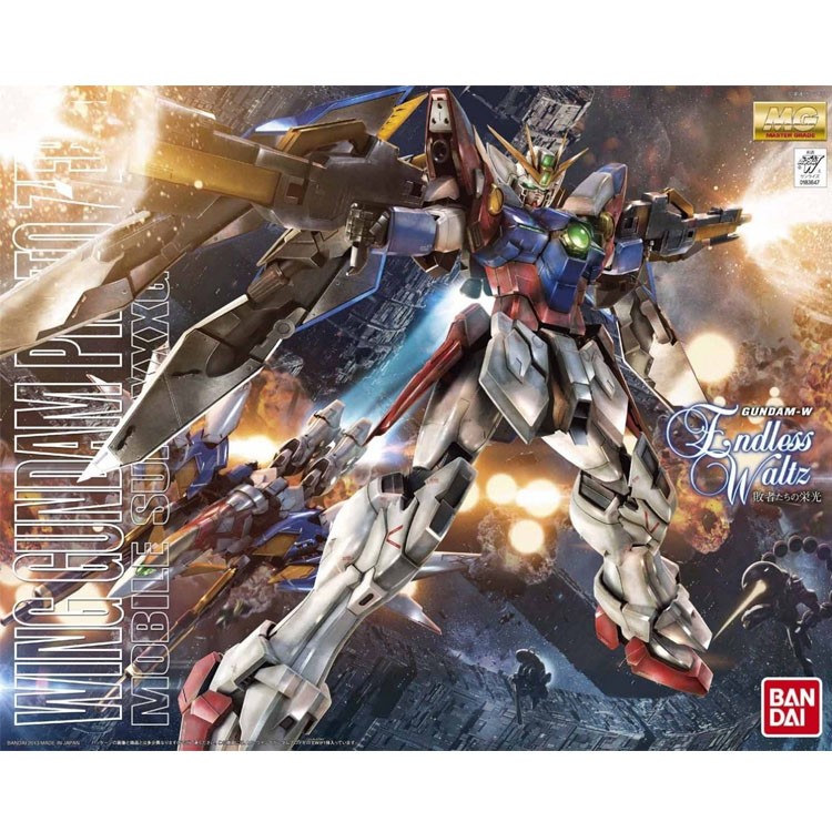 BANDAI 萬代 MG 1/100 飛翼零式 原型機 敗者榮光 XXXG-01W 鋼彈W 組裝模型 東海模型