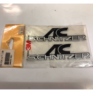 【Max魔力生活家】AC SCHNITZER 貼紙 車身貼紙 立體貼紙 採用3M貼紙 (賠售價出清)
