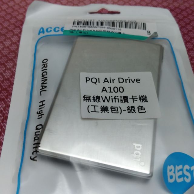 PQI Air Drive A100無線Wifi 讀卡機(工業包裸裝)A100+32G卡五百元